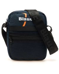 Blauer - Umhängetasche Mit Mehreren Fächern - Lyst