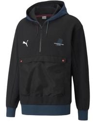 PUMA - Hoodies & Sweatvesten ,Zwart ,Porsche Targa Logo Hoodies Voor Mannen - Lyst
