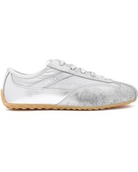 McQueen - Schoenen ,Grijs ,Leer Boxe Sneaker - Lyst