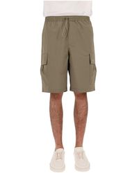 Autry - Korte Broeken ,Groen ,Nylon Bermuda Cargo Van Technisch Nylon - Lyst