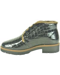 Pitillos - Zwart Croco Lace Bott N.+Boordje - Lyst