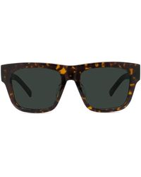 Givenchy - Gv Day Braune quadratische Sonnenbrille - Lyst