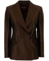 Max Mara - Jassen ,Bruin ,Peccati Blazer - Lyst