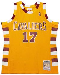 Mitchell & Ness - Fitness ,Geel ,Nba Alternatief Shirt 2004-2005 Varejao Geel - Lyst