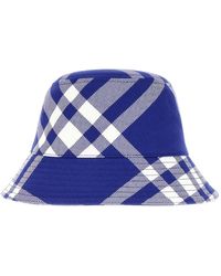 Burberry - Geborduurde Bucket Hat Van Polyestermix - Lyst