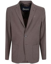 Herno - Single-Breasted Blazer - Lyst