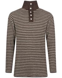 NAMACHEKO - Truien & Vesten ,Veelkleurig ,Wol Luther Highneck - Lyst