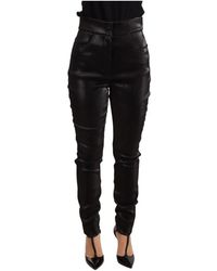 Dolce & Gabbana - Metallic Trousers Pan73101 - Lyst