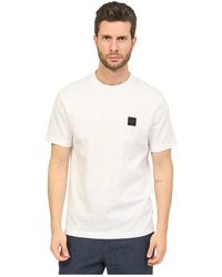 BOSS - Weiße t-shirts und polos kollektion - Lyst