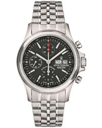 Revue Thommen - Automatischer airspeed heritage chronograph edelstahl uhr - Lyst