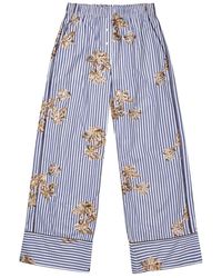 Munthe - Broeken ,Veelkleurig ,Wide Broek - Lyst