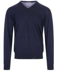 Fedeli - V-Neck Knitwear - Lyst