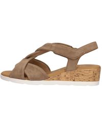 Gabor - Flat Sandalen - Lyst