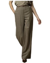 Kocca - Stijlvolle Lange Effen Broek - Lyst