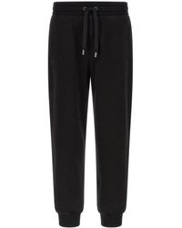 Dolce & Gabbana - Jersey Broek Met Patch - Lyst