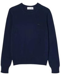 Lacoste - Round-Neck Knitwear - Lyst