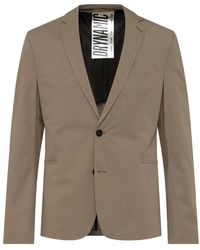 DRYKORN - Jassen ,Bruin ,Katoen Stretch Bruine Slim-Fit Blazer - Lyst