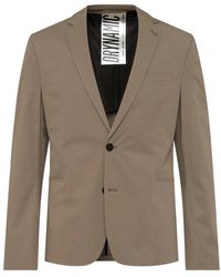 DRYKORN - Jassen ,Bruin ,Katoen Stretch Bruine Slim-Fit Blazer - Lyst