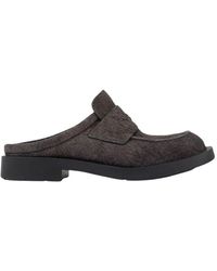 Camper - Graue Wildleder Loafers - Lyst