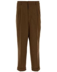 Ami Paris - Straight Trousers - Lyst