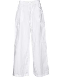 Replay - Wide Trousers - Lyst