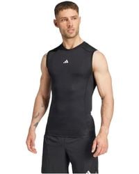 adidas - Sleeveless Training Tops - Lyst