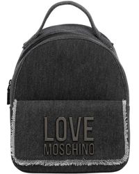 Love Moschino - Zaino metal logo - Lyst