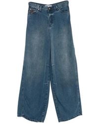 Lois - Aerea Wide Jeans - Lyst