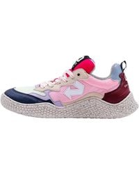 ID EIGHT - Orange mix sneakers - Lyst