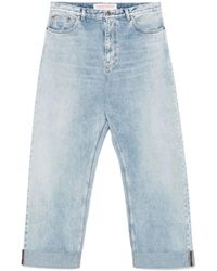 Valentino - Wide Jeans - Lyst