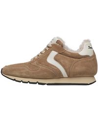 Voile Blanche - Suede Sneakers Julia Pump Fur - Lyst