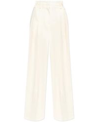 Jil Sander - Geplooide Plooibroek - Lyst