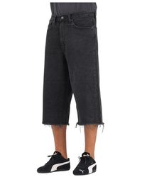 Levi's - Shorts Zwart - Lyst