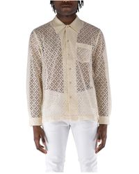 Séfr - Casual Katoenen Overhemd Jagou Stijl - Lyst
