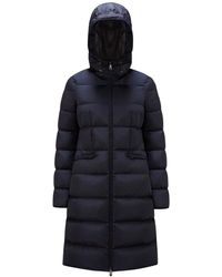Moncler - Plumífero largo avocette - Lyst