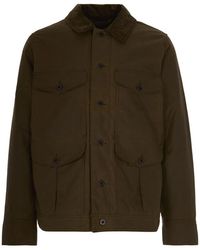 Filson - Jassen ,Groen ,Katoen Journeyman Dark Tan Jas - Lyst