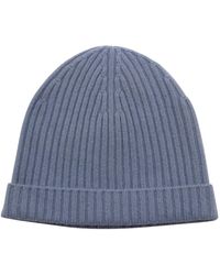 Alpha Studio - Kaschmir Beanie Hut - Lyst