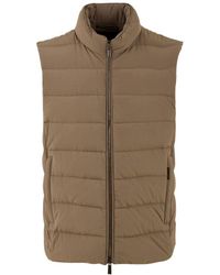 Moorer - Gilet uomo oliver-kn marrone - Lyst