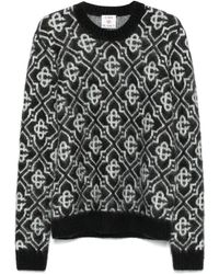 CASABLANCA - Round-Neck Knitwear - Lyst