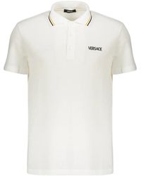 Versace - Katoenen Poloshirt - Lyst
