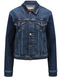 7 For All Mankind - Denim Jackets - Lyst