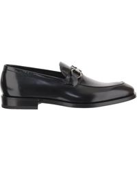 Ferragamo - Lederschuhe Loafer - Lyst