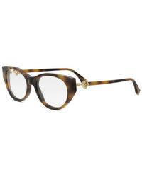 Fendi - Ff Diamonds Havana Optische Frame - Lyst