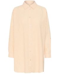 Saint Tropez - Overhemden ,Oranje ,Blouses & Shirts - Lyst