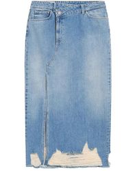 Dondup - Denim Skirts - Lyst