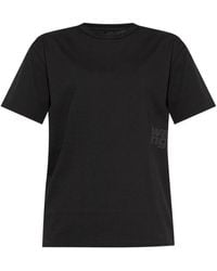 Alexander Wang - T -Shirt mit Logo - Lyst
