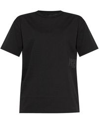 Alexander Wang - T-Shirt Met Logoprint - Lyst
