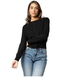 Kocca - Truien & Vesten ,Zwart ,Wol Agotax M/L Cardigan - Lyst