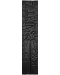 Saint Laurent - Scarf With Logo - Lyst