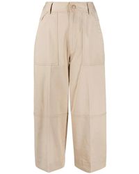 Moncler - Cropped Trousers - Lyst